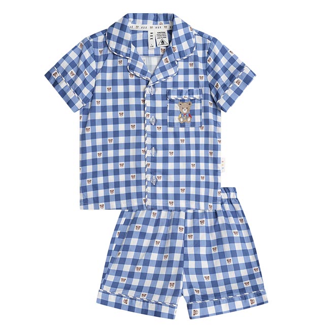 Huxbaby Huxbear Check Pjs 3-5Y